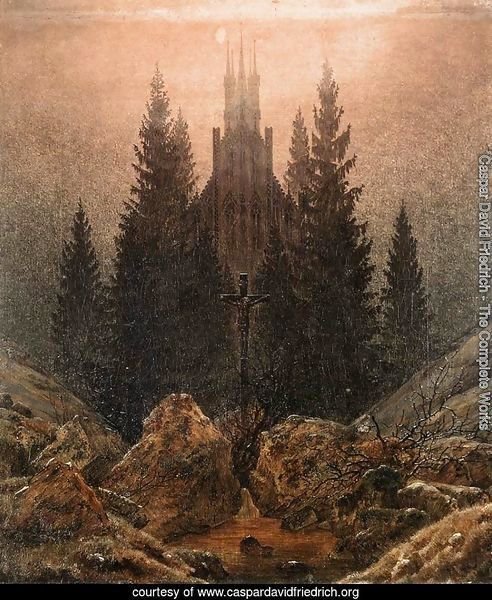 The Cross on the Mountain, Kunstmuseum at Dusseldorf