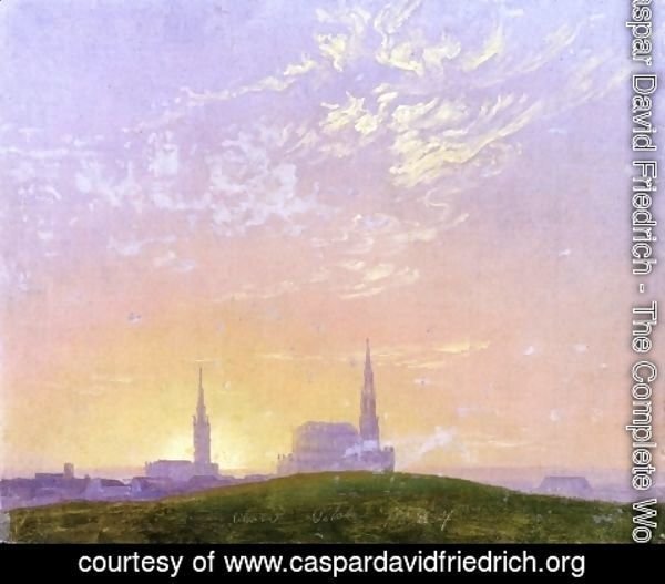Caspar David Friedrich - Abend