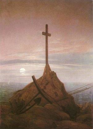Caspar David Friedrich - The Cross on the Baltic