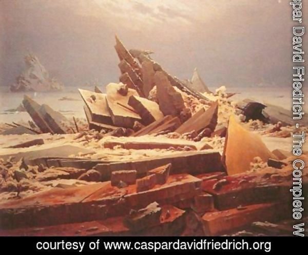 Caspar David Friedrich - The Polar Sea