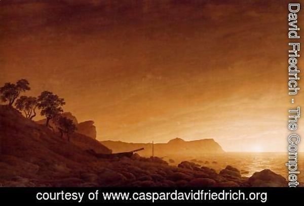 Caspar David Friedrich - Cape Arkona