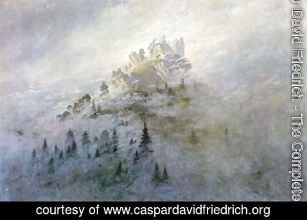 Caspar David Friedrich - Morning fog in mountains