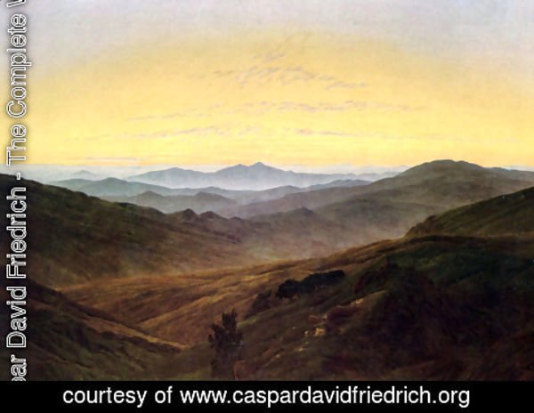 Caspar David Friedrich - The Riesengebirge