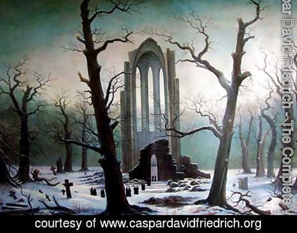 Caspar David Friedrich - Cementery