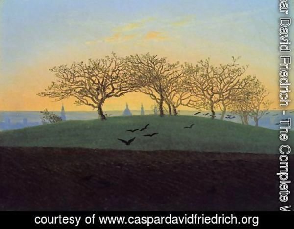 Caspar David Friedrich - Hill and Ploughed Field near Dresden