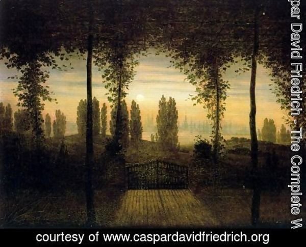 Caspar David Friedrich - Picture in Remembrance of Johann Emanuel Bermer