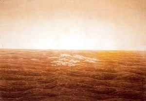 Caspar David Friedrich - Sunrise over the Sea