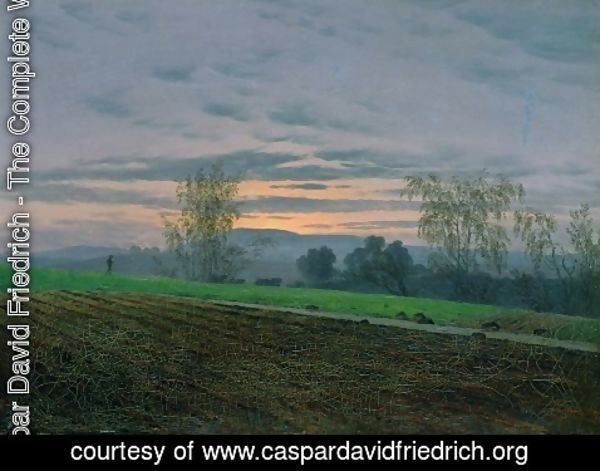 Caspar David Friedrich - Plowed field