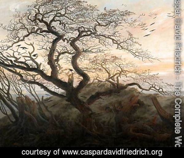 Caspar David Friedrich - The Tree of Crows c. 1822