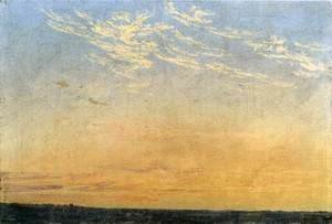 Caspar David Friedrich - Evening c. 1824