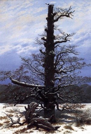 Caspar David Friedrich - The Oaktree in the Snow 1829