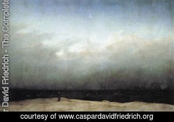 Caspar David Friedrich - Monk by the Sea 1809