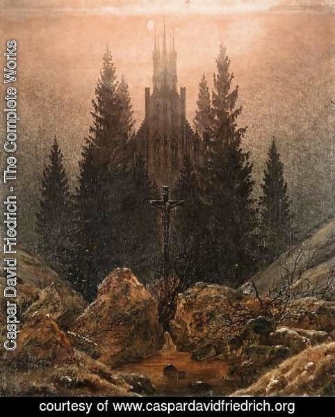 Caspar David Friedrich - The Cross on the Mountain, Kunstmuseum at Dusseldorf