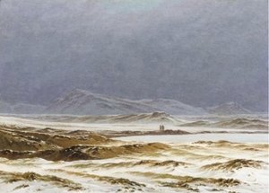 Caspar David Friedrich - Nordic Landscape, Spring (Eine nordische Fruhlingslandschaft)