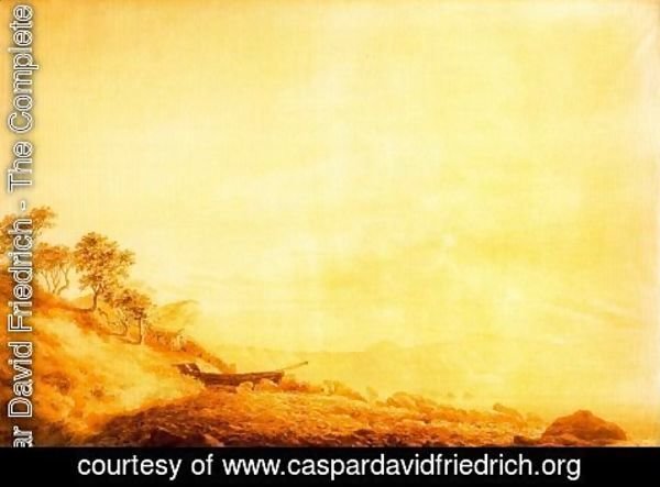 Caspar David Friedrich - Cape Arkona at Sunrise