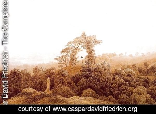 Caspar David Friedrich - Coastal Landscape