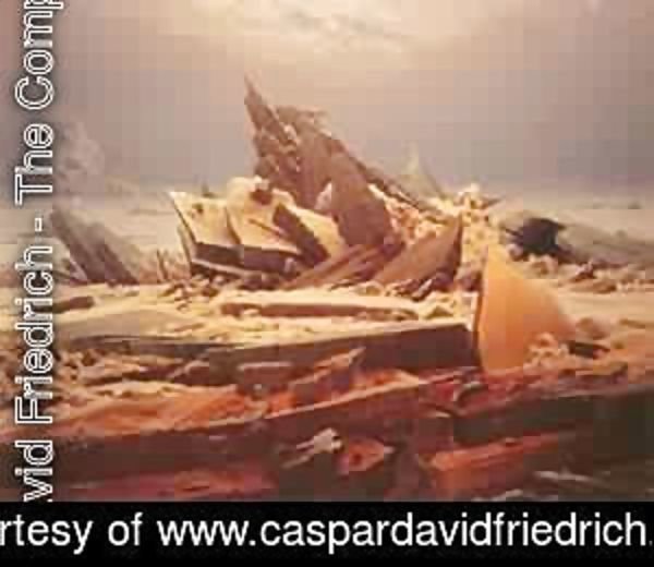 Caspar David Friedrich - The Lake The Sleeping Water 1897-98 3