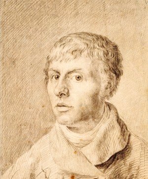 Self-portrait as a young man