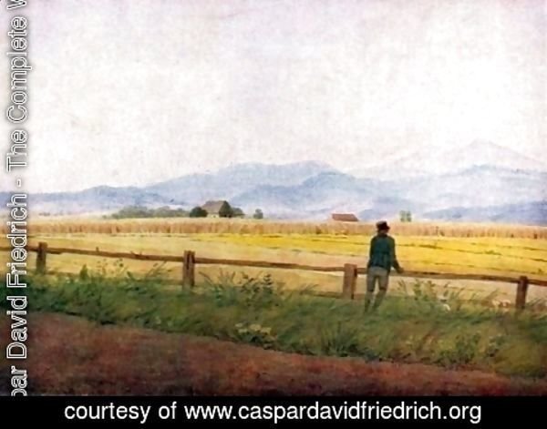 Caspar David Friedrich - Landscape with a male figure