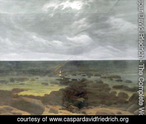 Caspar David Friedrich - Coast Scene