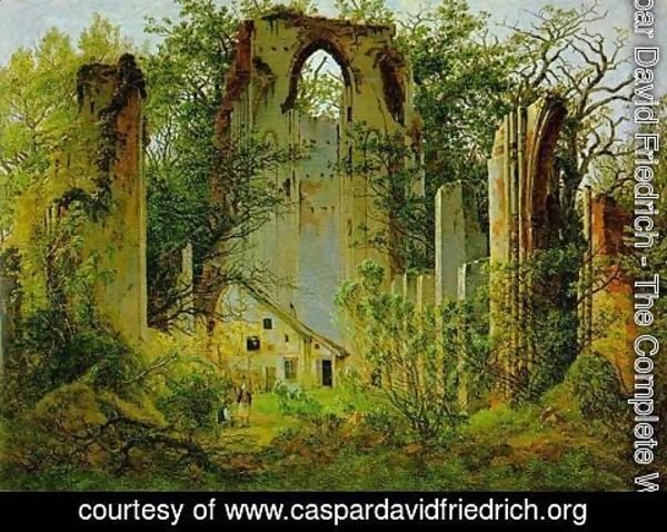 Caspar David Friedrich - Eldena Ruin