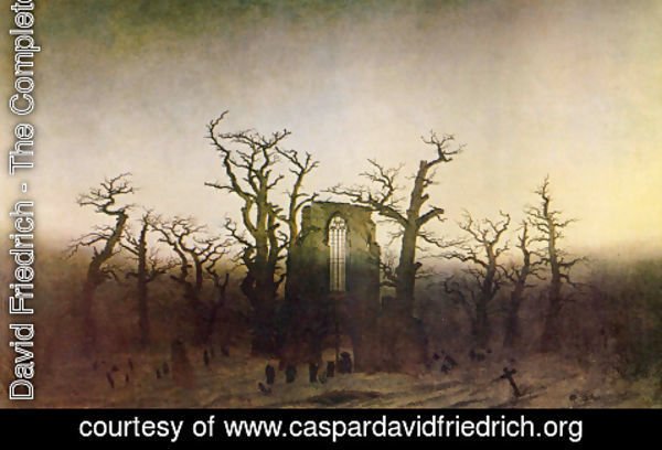 Caspar David Friedrich - The Abbey in the Oakwood 1809_10