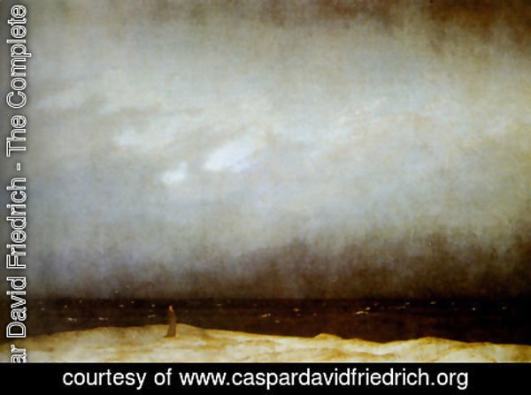 Caspar David Friedrich - Capuchin Friar By The Sea