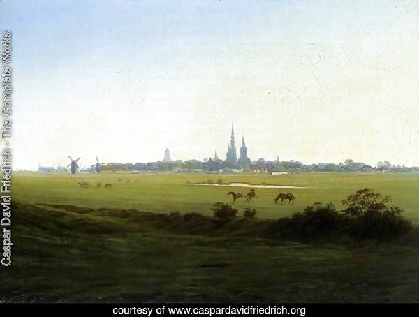Meadows near Greifswald c. 1822
