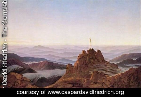 Caspar David Friedrich - Morning in the Riesengebirge 1810-11