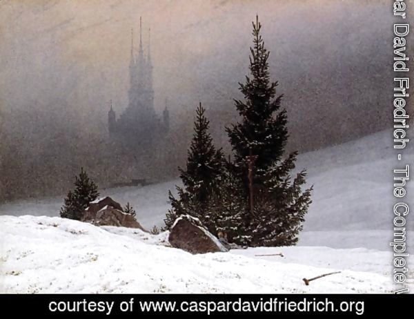 Caspar David Friedrich - Winter Landscape (1) 1811