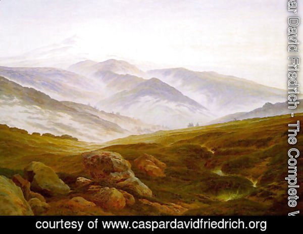 Caspar David Friedrich - Riesengebirge 1835