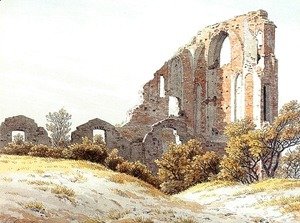 Caspar David Friedrich - The Ruins Of Eldena 1825