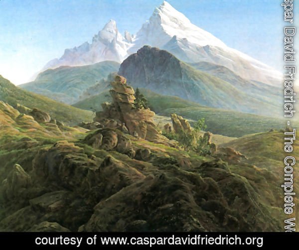 Caspar David Friedrich - The Watzmann 1824-25