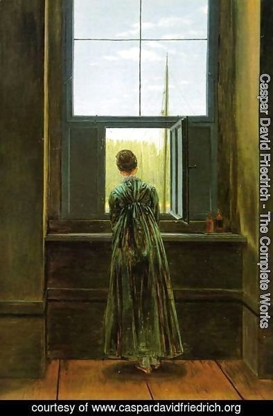 Caspar David Friedrich - Woman at a Window 1822