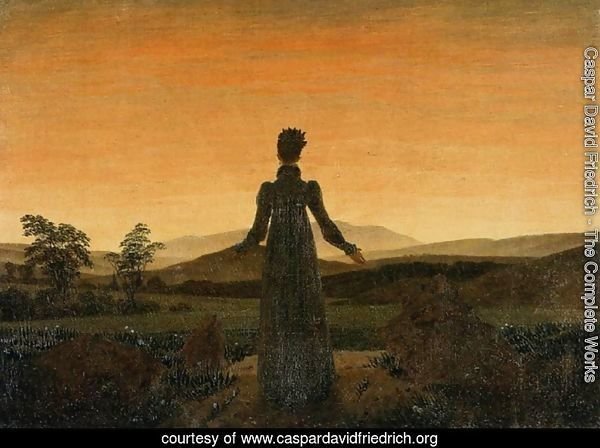 Woman before the Rising Sun (Woman before the Setting Sun) 1818-20