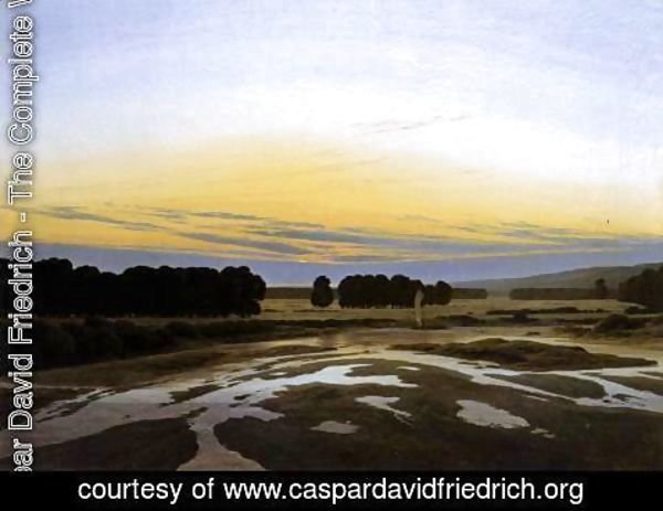 Caspar David Friedrich - The Grosse Gehege near Dresden c. 1832